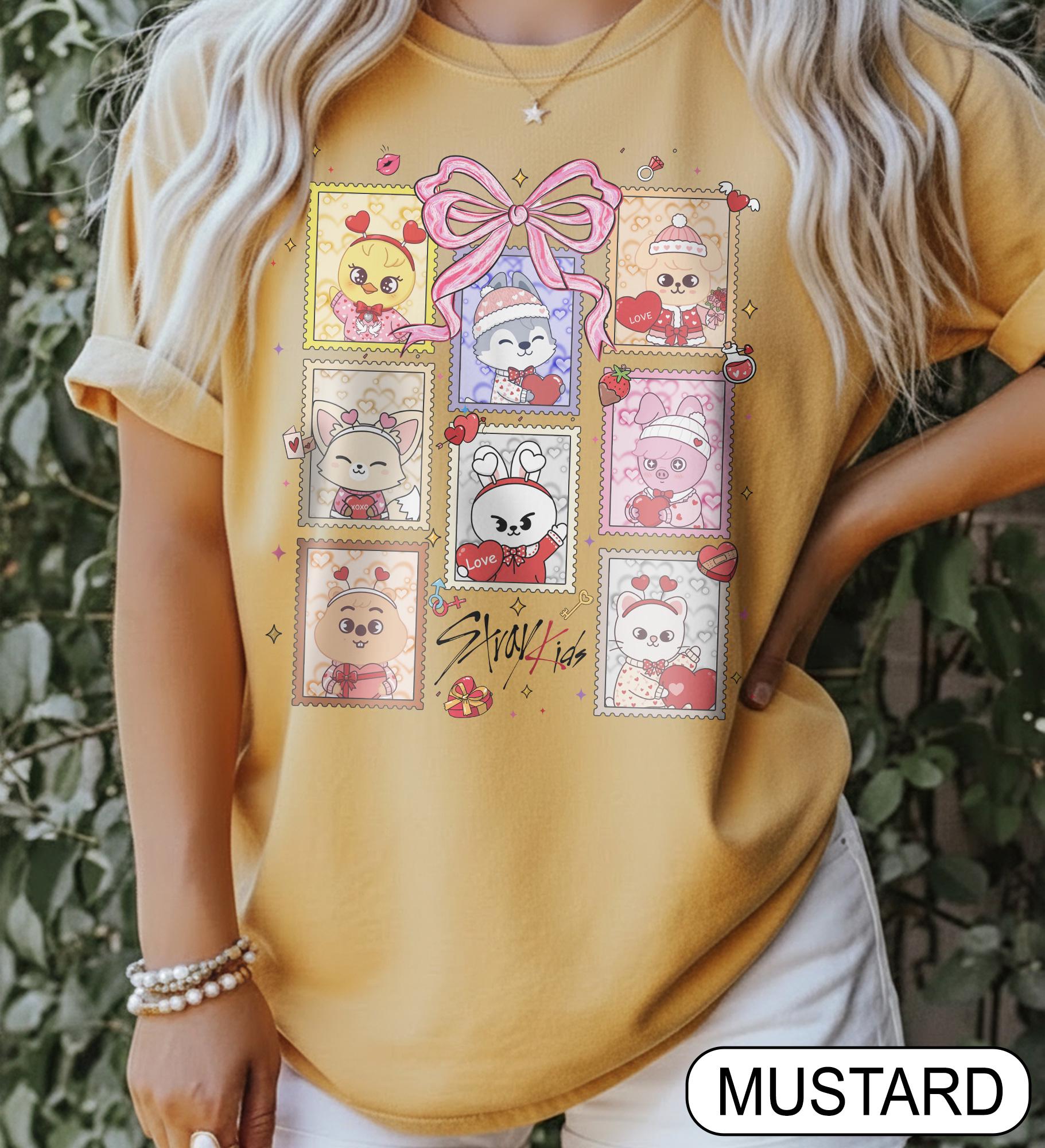 Cute Stray Kids Skzoo Shirt, Wolf Chan Leebit Dwaekki Jiniret Han