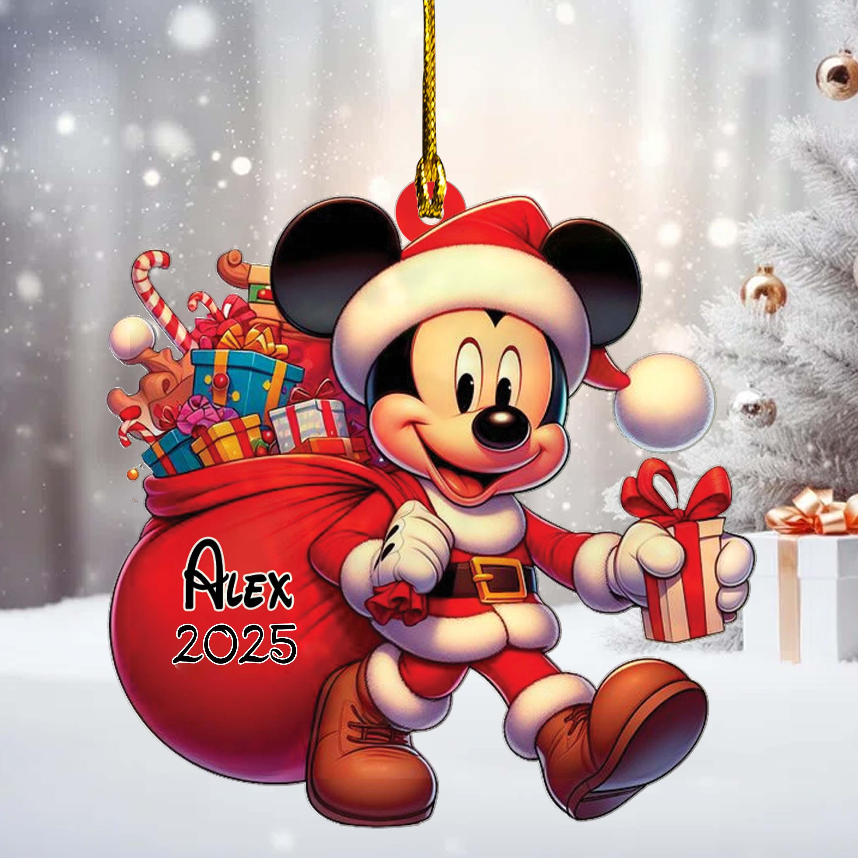 Christmas Ornament Disneyworld 2025 - Etsy