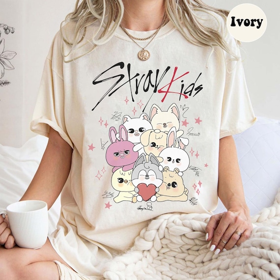 Stray Kids Skzoo Shirt, Kpop Straykids Merchandise, Wolf Chan