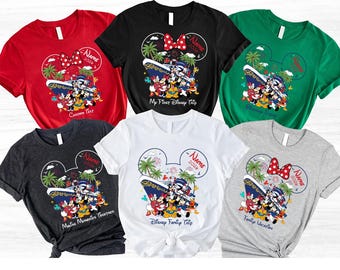 Disney Cruise Group 2026 Shirts, Disney Cruise Shirt, Family Matching Cruise Shirt, Custom Cruise Shirt, Mickey and Friends Disney Cruise