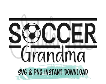 Fußball-Schnittdatei | Fußball-Oma SVG | Stolze Fußball-Oma-Shirt SVG | Fußball PNG | Fußball-Spieltag SVG