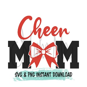 Cheer Mom SVG | Cheer Instant Download | Cheer Mom Shirt svg | Mom Cheer SVG | Cheer PNG