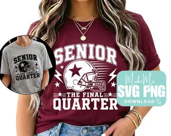 Football Senior SVG | Graduation Night Design (Digital Download)