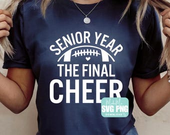 Cheer Senior SVG | Final Cheer SVG | Class of 2026 png | Senior Cheer svg | Graduation 2026 svg | Seniors Night 2026