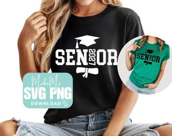 Senior png | Class of 2027 SVG | Graduation Design (Digital Download)