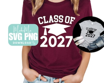 Senior Class of 2027 SVG | Graduation Design (Digital Download)