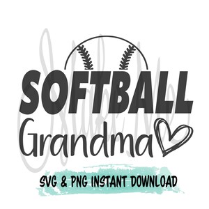 Softball SVG | Softball Grandma SVG | Softball Grandpa png | Softball family svgs