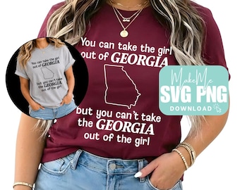 Georgia SVG | Georgia Girl Shirt Design (Digital Download)