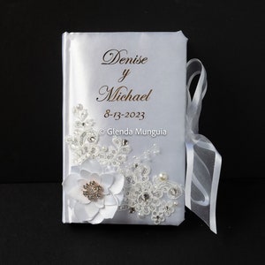 Wedding bible personalized with names or initials