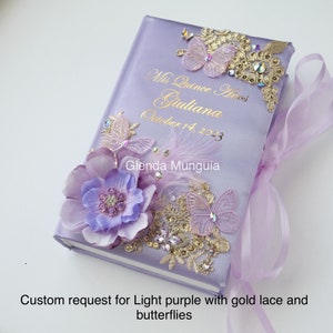 Quinceañera Bible or Sweet 16 Bible personalized with name image 2