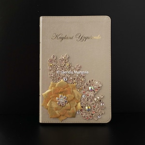 KJV gold Bible for Birthday, Sweet 16, Quinceanera, or Wedding, Personalized with name