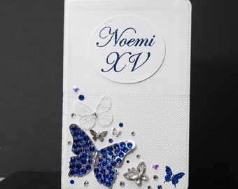 KJV Butterfly theme Bible for Birthday, Sweet 16, Quinceanera