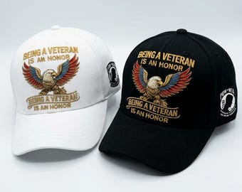 A veteran's gift: a 250th anniversary cap for the United States, suitable for both men and women. Being a veteran is an honor