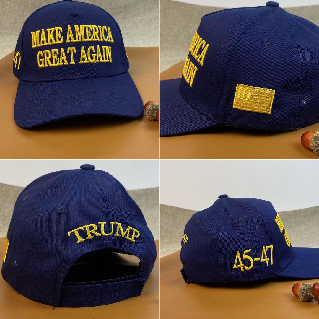 Chapéu Donald Trump Trump 2024 Salve A América Maga Hat Adul