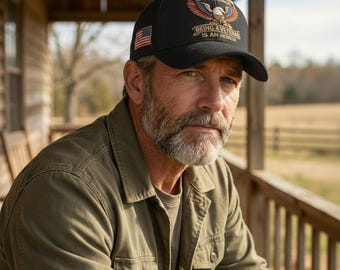 American baseball cap, a gift for veterans; being a veteran is an honor