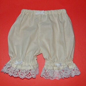 Cream Lacy Ruffled Pantaloons image 3