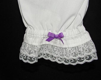 Two-Tier Lace Bloomers Girl's SM, MED, LG