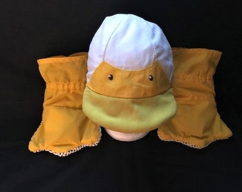 Toddler Size Duck Hat and Feet