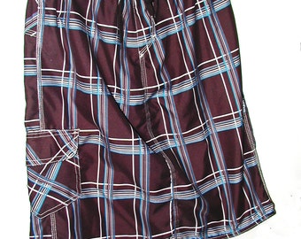 Plaid Board Skirt from Trunks Sz L Teen