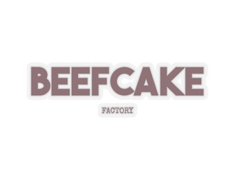 Pegatina de la fábrica OG Beefcake