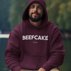 Beefcake Factory Classic Hoodie, Strength Meets Comfort - Etsy