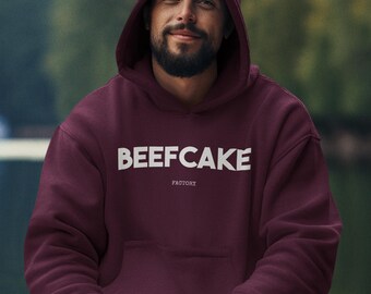 Sudadera clásica con capucha de Beefcake Factory: la fuerza se une a la comodidad