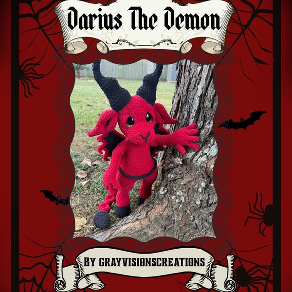 Darius der Dämon Häkel-PDF-Datei