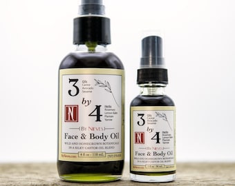 3 by 4 Face & Body Oil