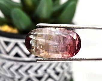 Tourmaline 11.85 ct beautiful loos gemstone from Afghanistan mine, ideal for jewelry maker.