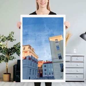 City Street #1 | Print of Original Artwork | 61 x 91 cm / 24 × 36 inch