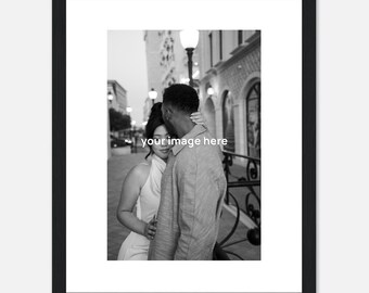 Personalisierter Portrait Druck - Individuelles Foto Geschenk