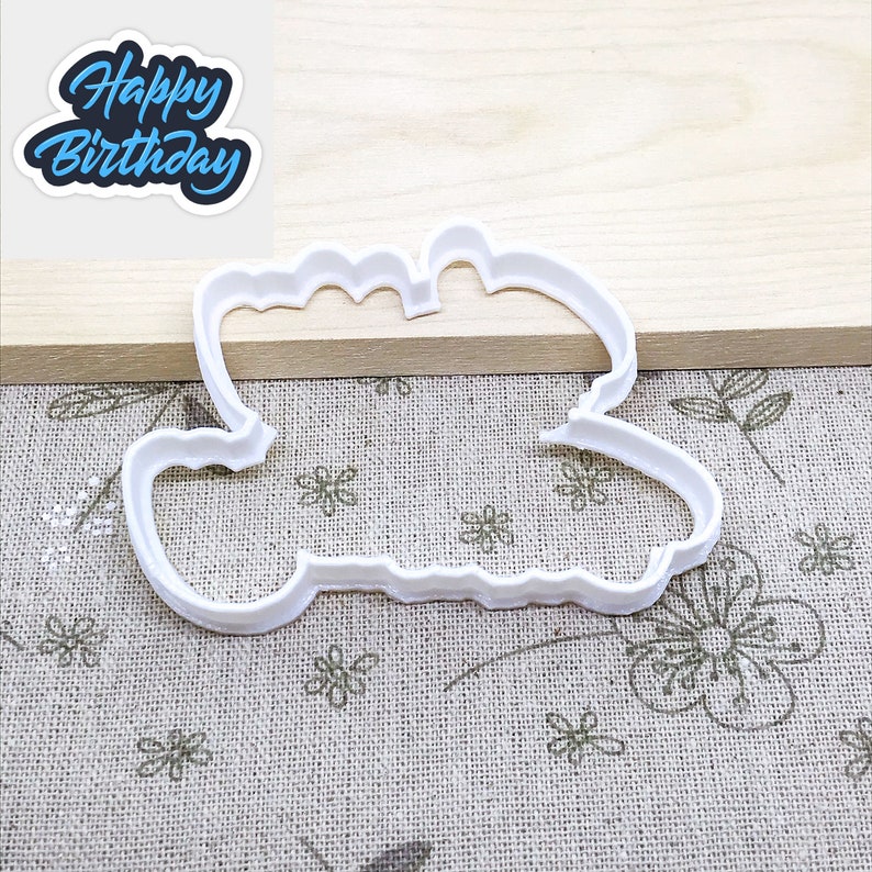 Happy Birthday Fondant Cutter