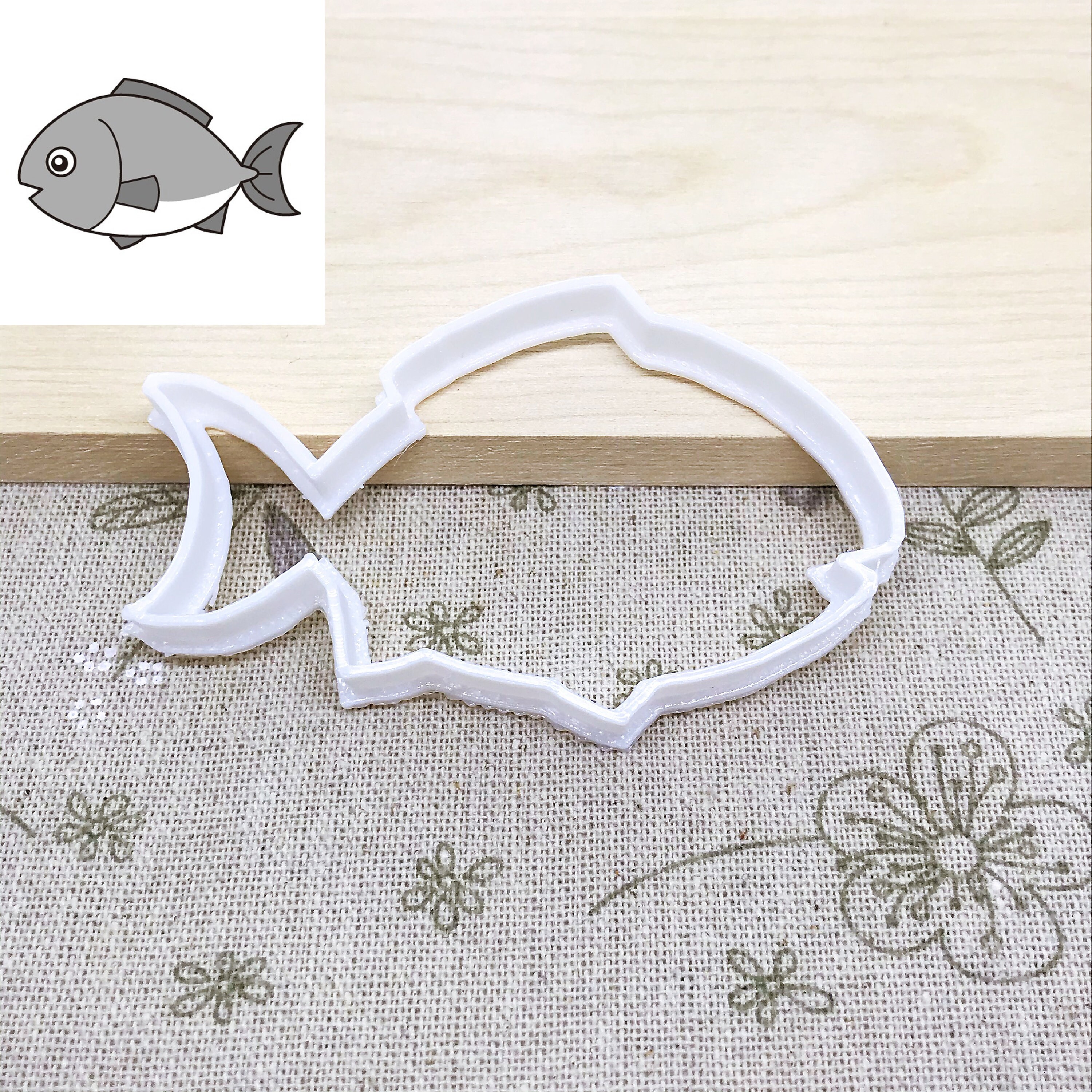 Fish Cookie Cutter Etsy