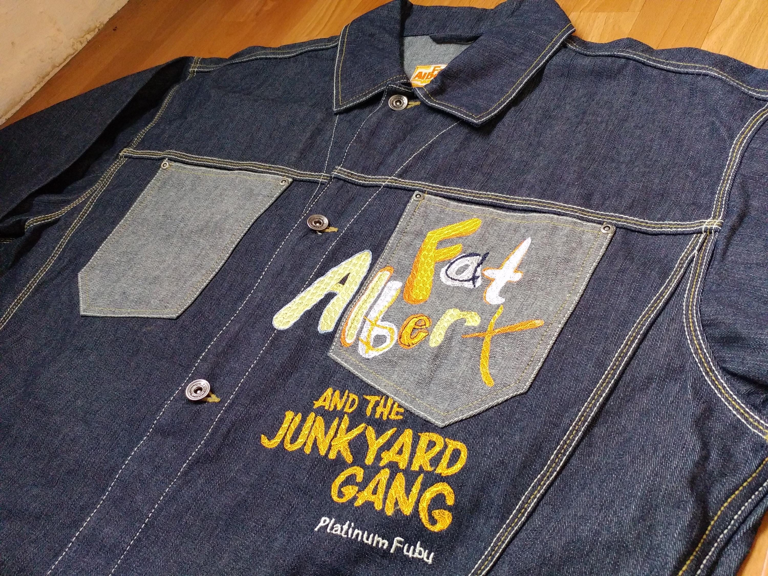 Platinum Fubu Jacket Jeans Set, Vintage Fat Albert and the Cosby