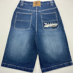 Dickies Shorts, Big Daddy Vintage Jeans, 90er Jahre Hip-Hop-Kleidung, 1990er Hip-Hop, Baggy, Old School, Streetwear, Gangsta Rap, OG, Männer Größe W 30