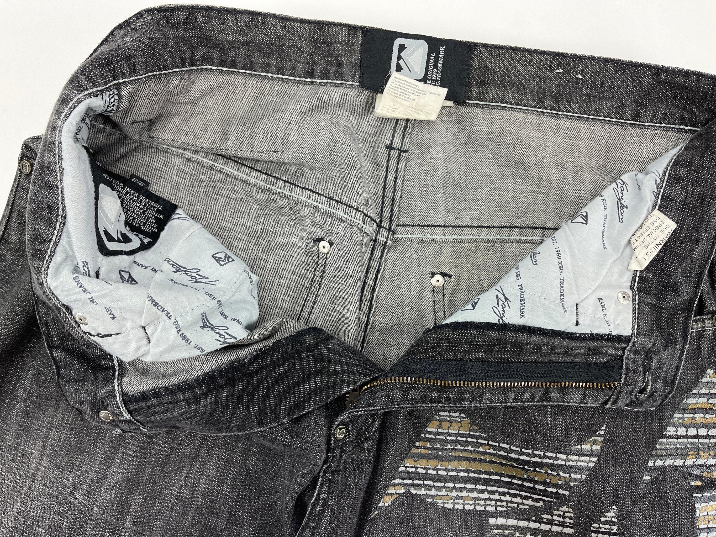 KARL KANI Jeans, Vintage Kani Jeans Baggy Loose, 90s Hip Hop