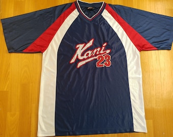 Vintage Karl Kani Classic Logo 90s Hip Hop Blue T-shirt Adult Size
