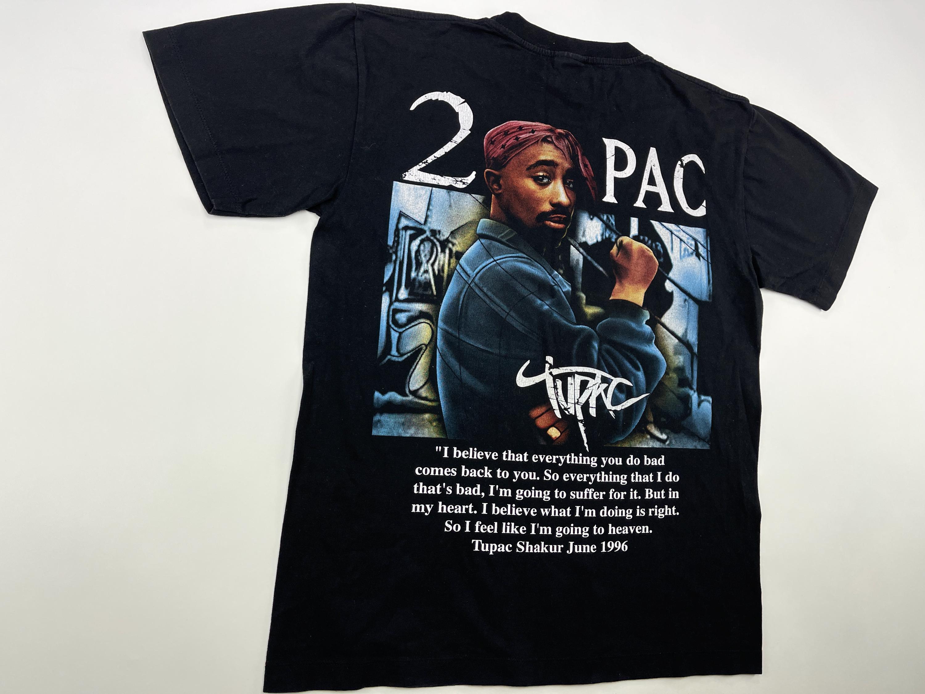 2pac T-shirt, Black, Tupac Shirt, Makaveli Shirt, 90s Hip Hop