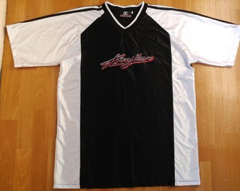 Free Shipping! Vintage 90s Karl Kani Button Ups Baseball Shirt