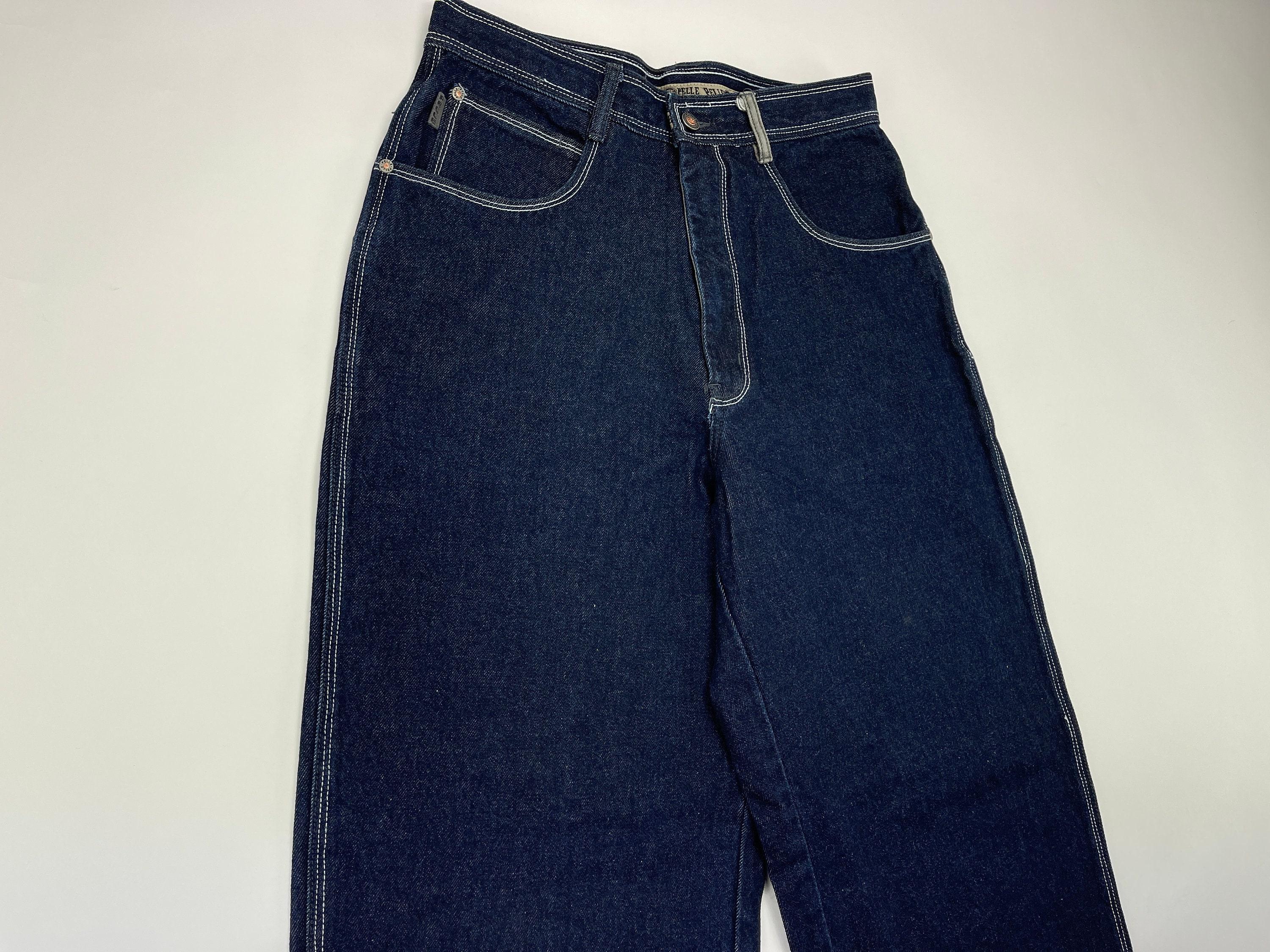 Pelle Pelle Jeans, Blue, Vintage Baggy Jeans, Marc Buchanan Pelle Pelle Jeans, Blue, Vintage Baggy Jeans, Marc Buchanan