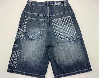 Vintage Karl Kani Denim Shorts - Etsy