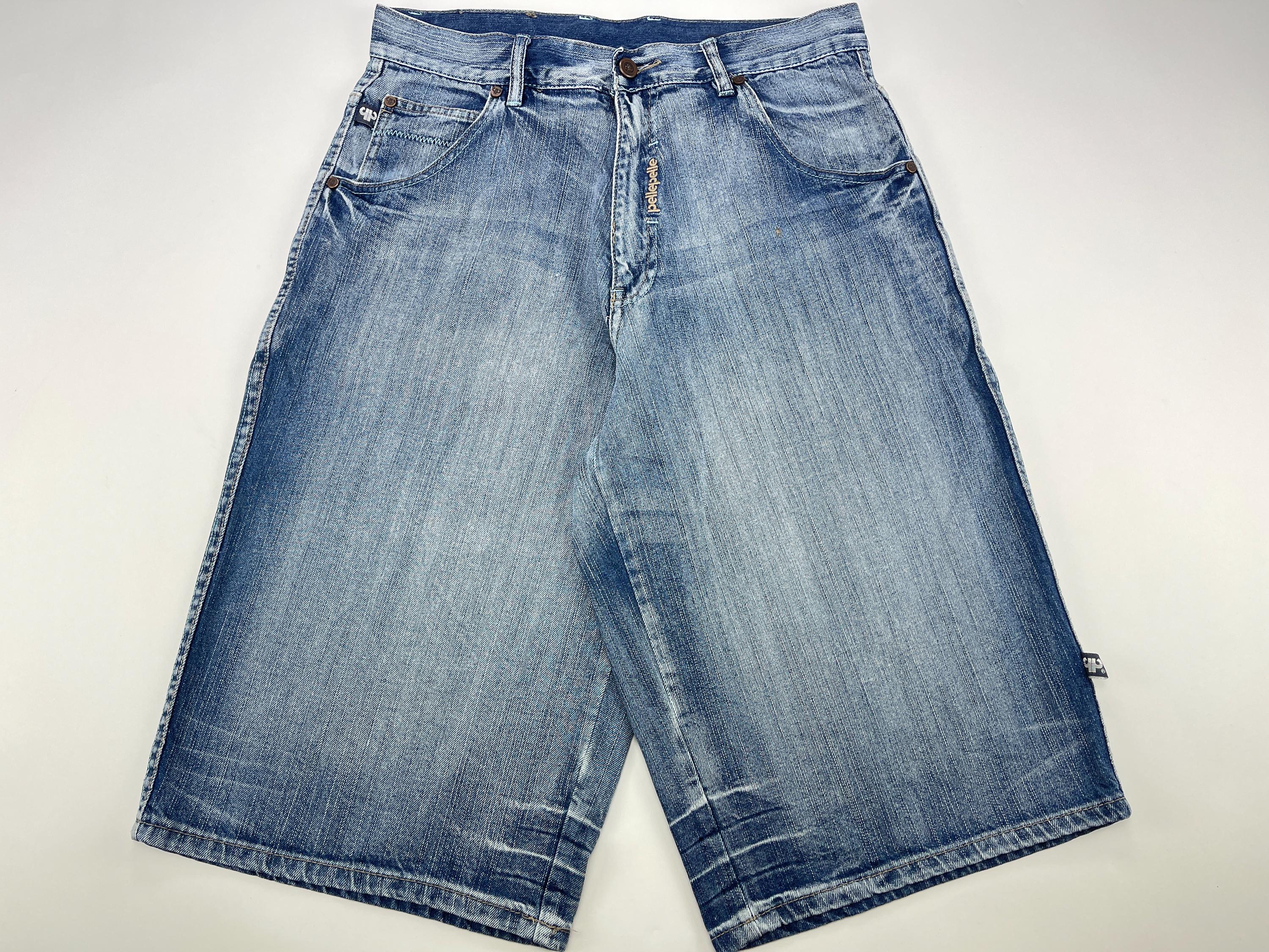 Pelle Pelle Jeans Shorts, Vintage Marc Buchanan Baggy Denim Shorts