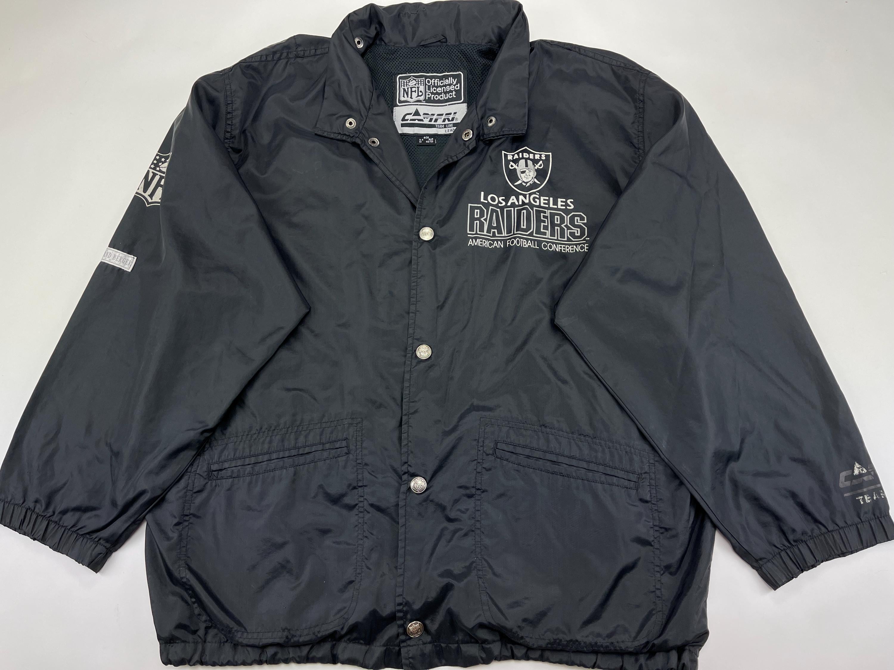 Los Angeles Raiders Jacket, 1991 Campri Teamline Windbreaker