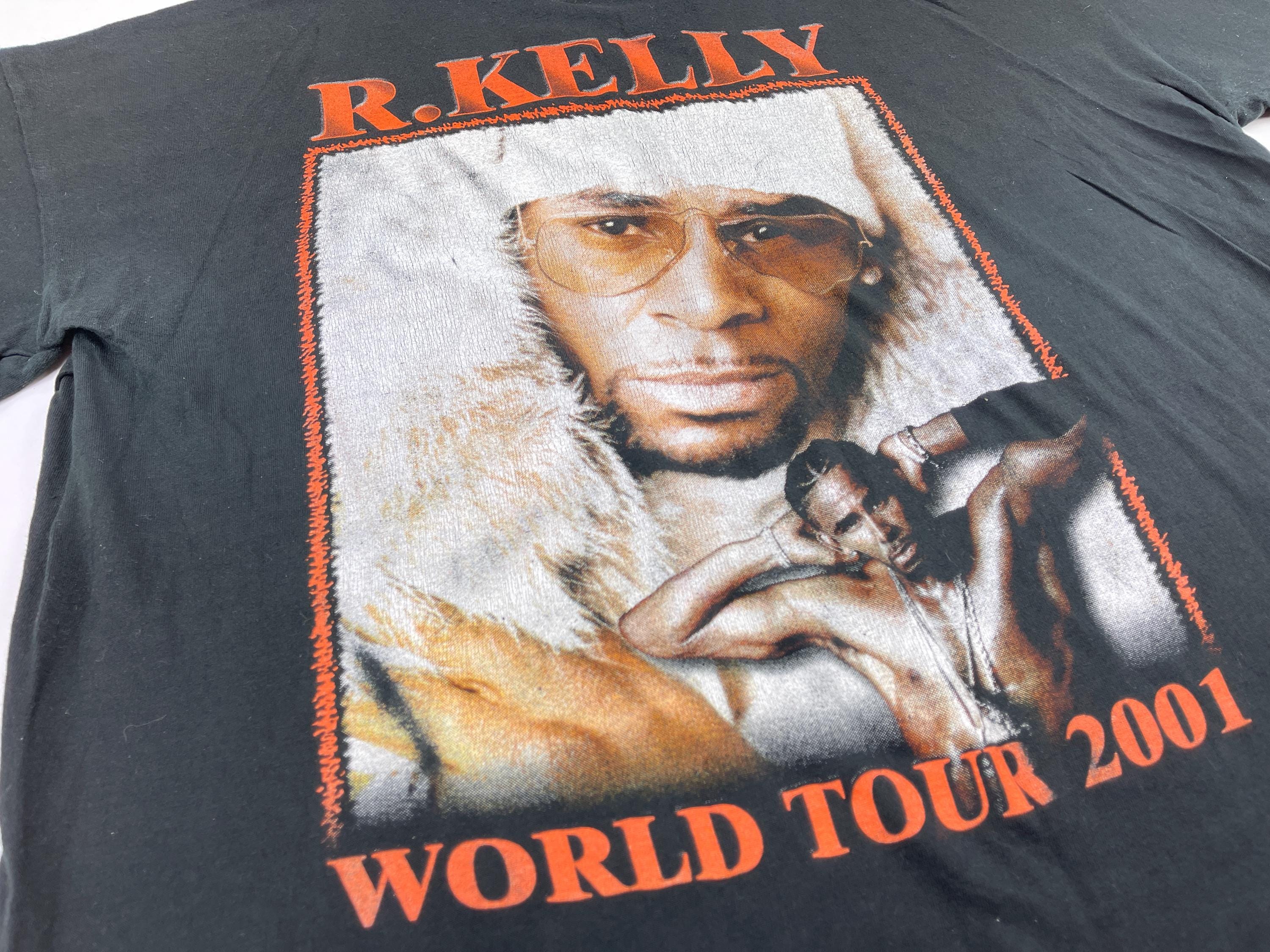 R Kelly T-shirt, the Tp-2.com Tour 2001, Vintage, 2 SIDED Shirt