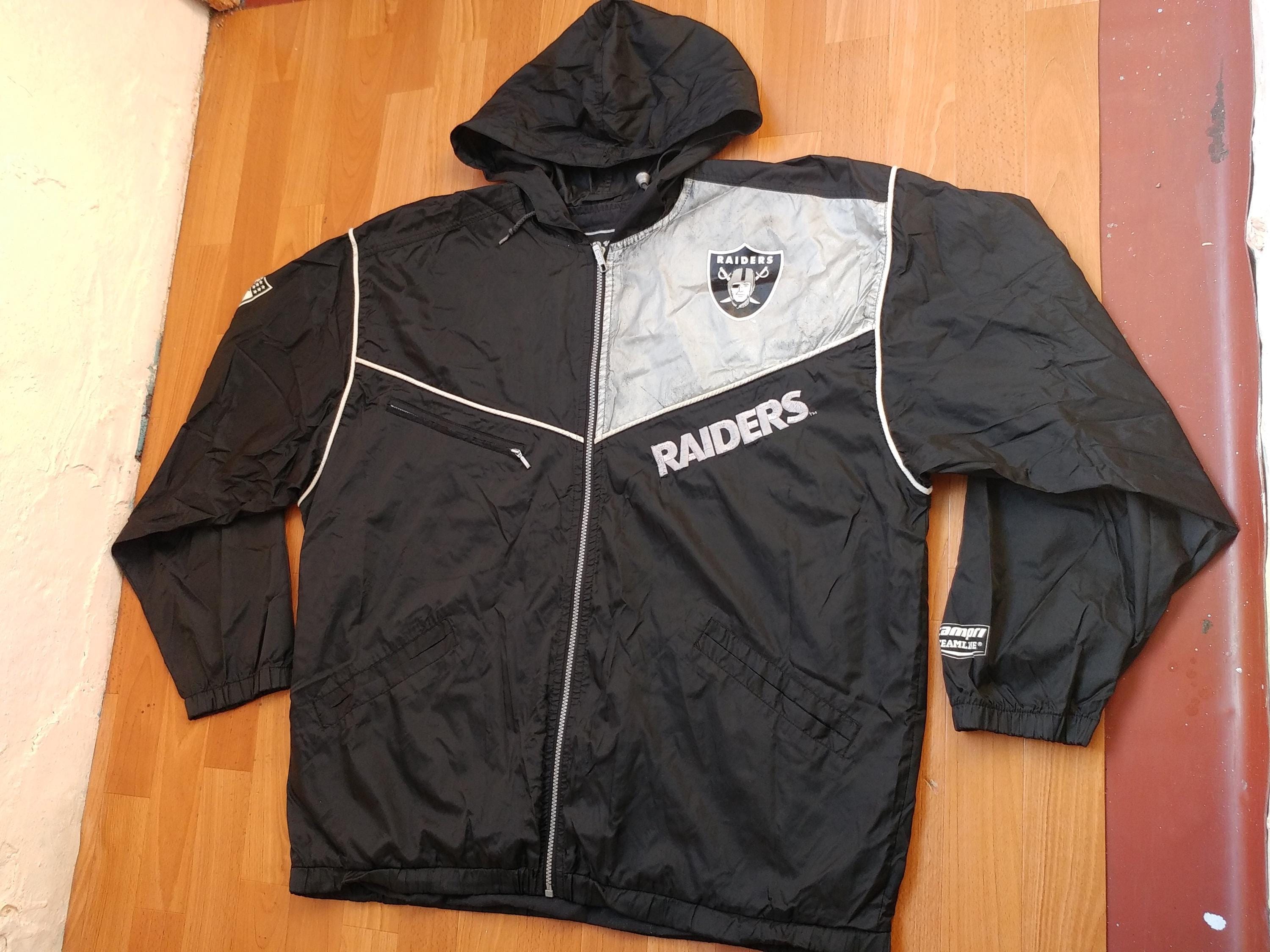Los Angeles Raiders Jacket, 1993 Campri Teamline Windbreaker