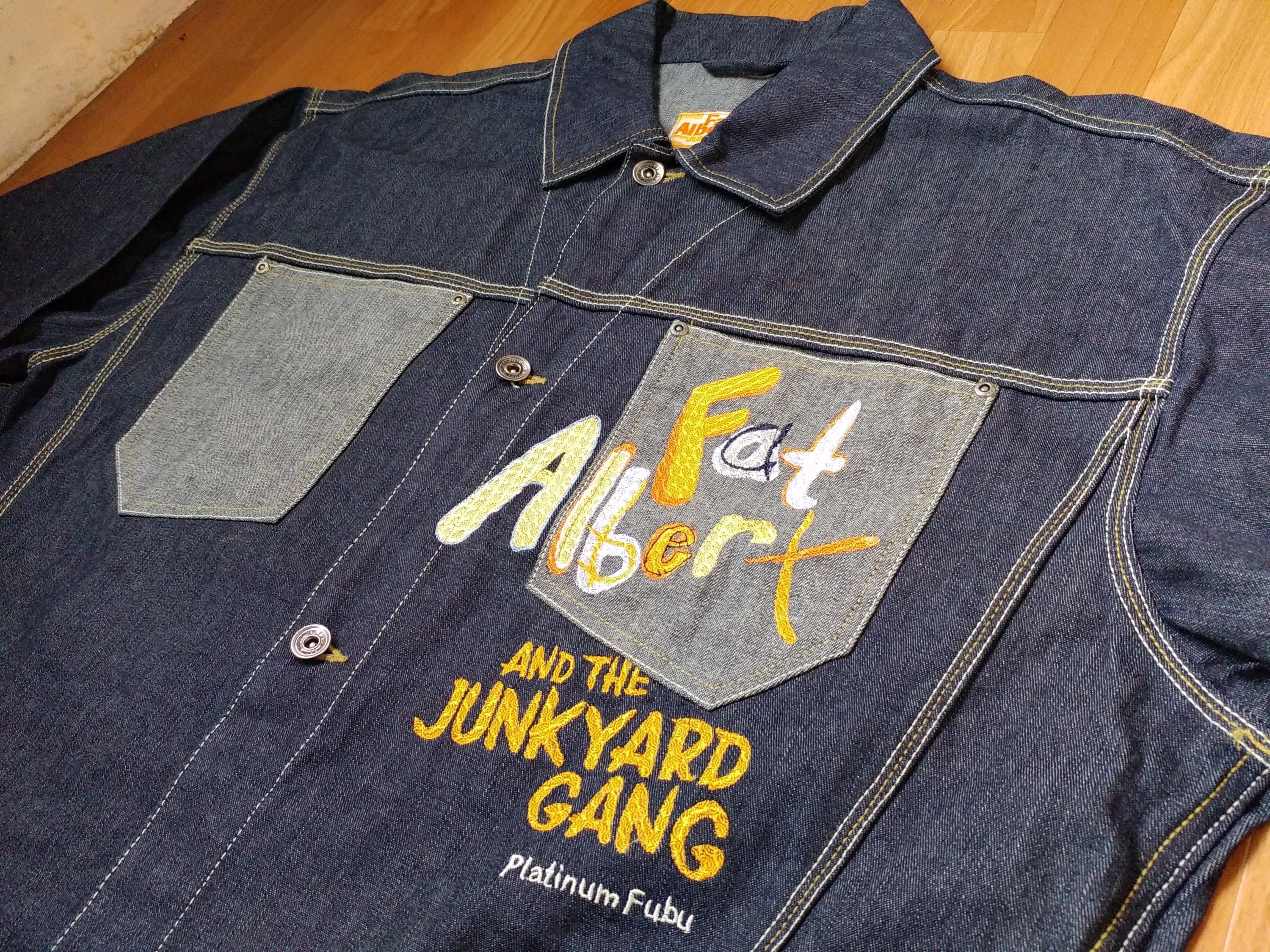 Platinum Fubu Jacket Jeans Set, Vintage Fat Albert and the Cosby