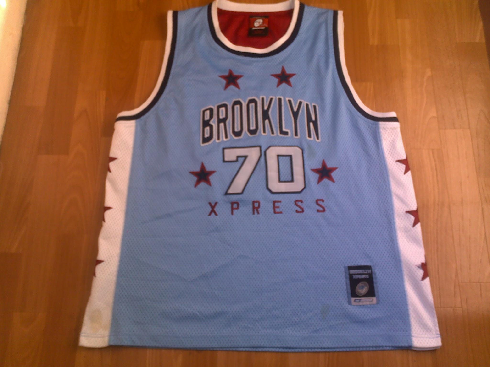 Brooklyn Xpress Jersey, Vintage New York T-shirt Basketball Tank