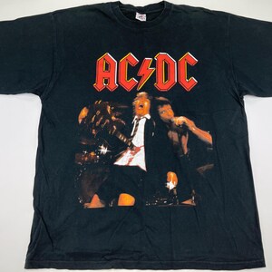 AC/DC T-Shirt, 2001, Anthill, vintage ACDC shirt, 90s rock t-shirt, 90s Concert Tour 1990s rock and roll, mens size L Large