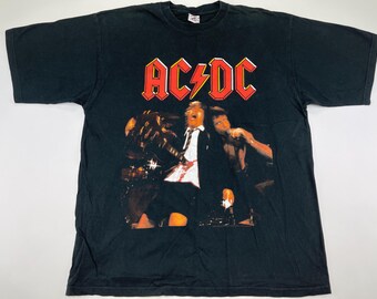 Chemise à manches longues AC/DC | Marketplace de Gros Vintage - Vente en Gros Vintage | Fleek