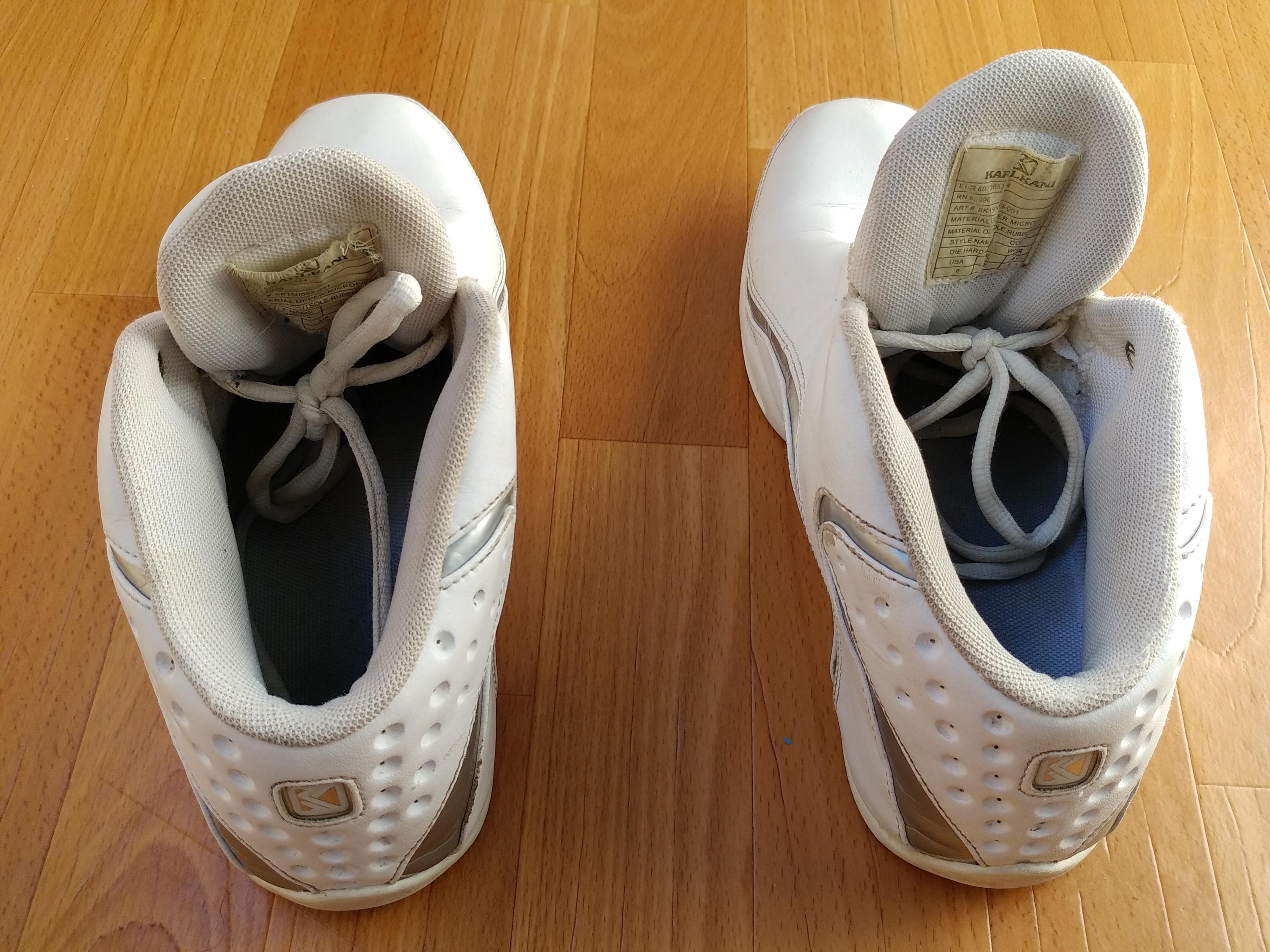 KARL KANI Sneakers, White, Vintage Hip Hop Shoes, 90s Hip 